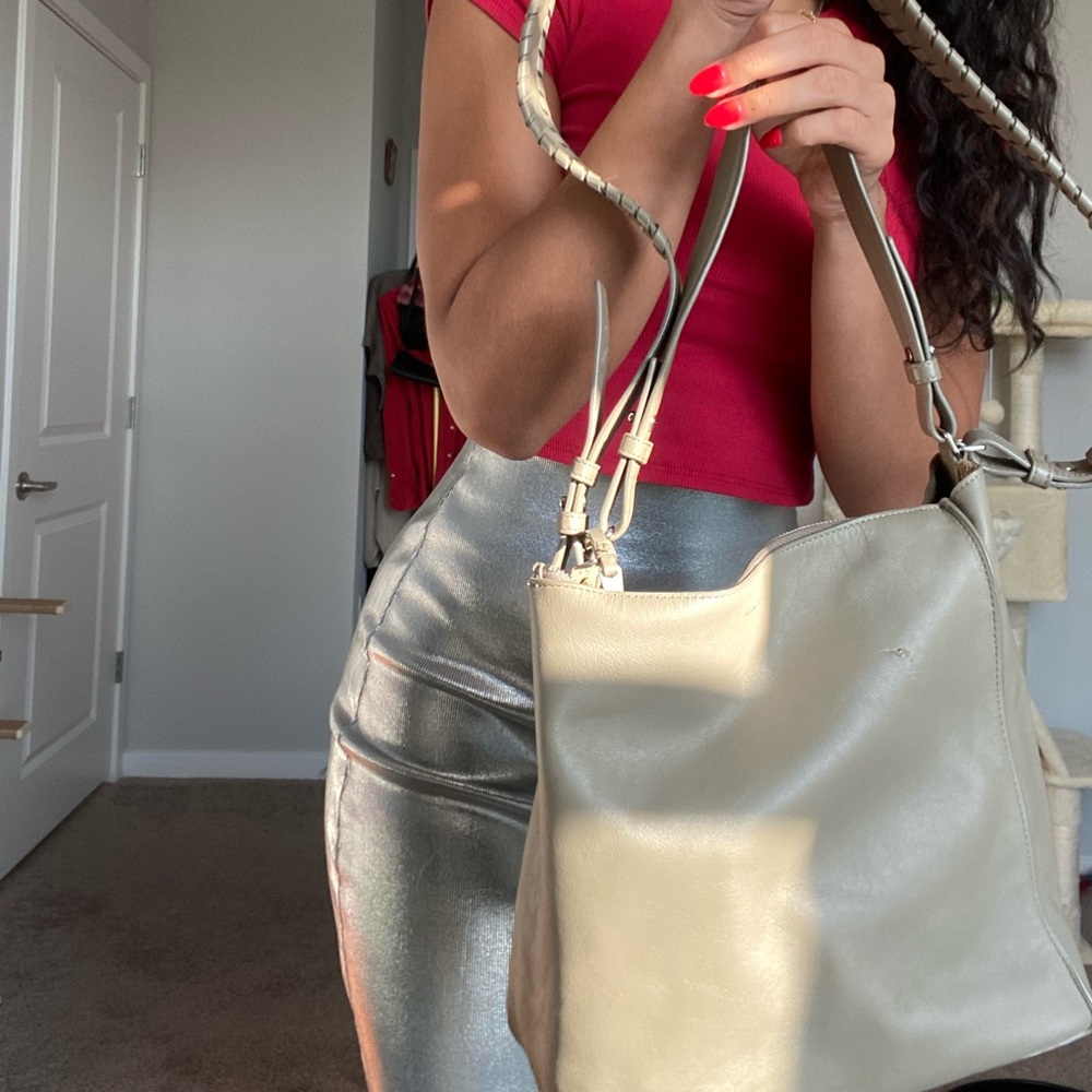AllSaints grey bag